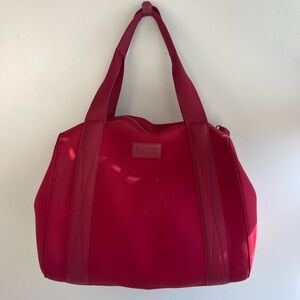 Dagne Dover Bold Crimson Carryall Tote